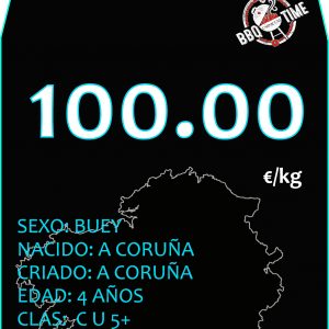 Chuletón buey de 2.5 kgs.